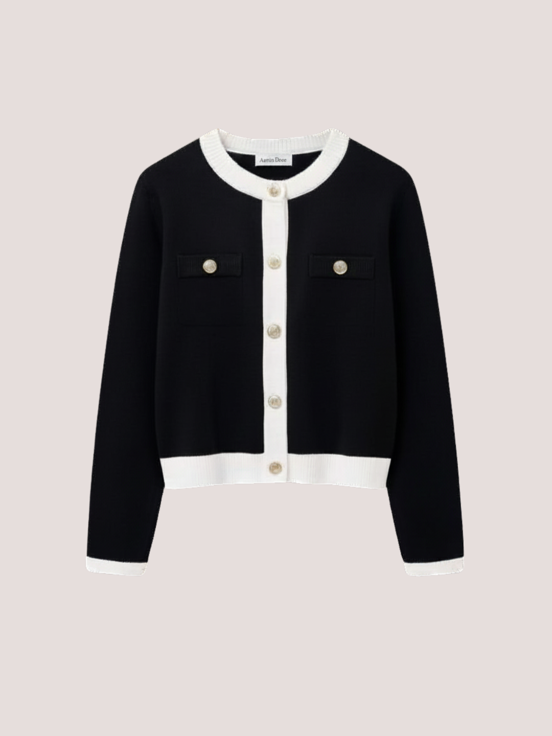 Black Long Sleeve Cardigan