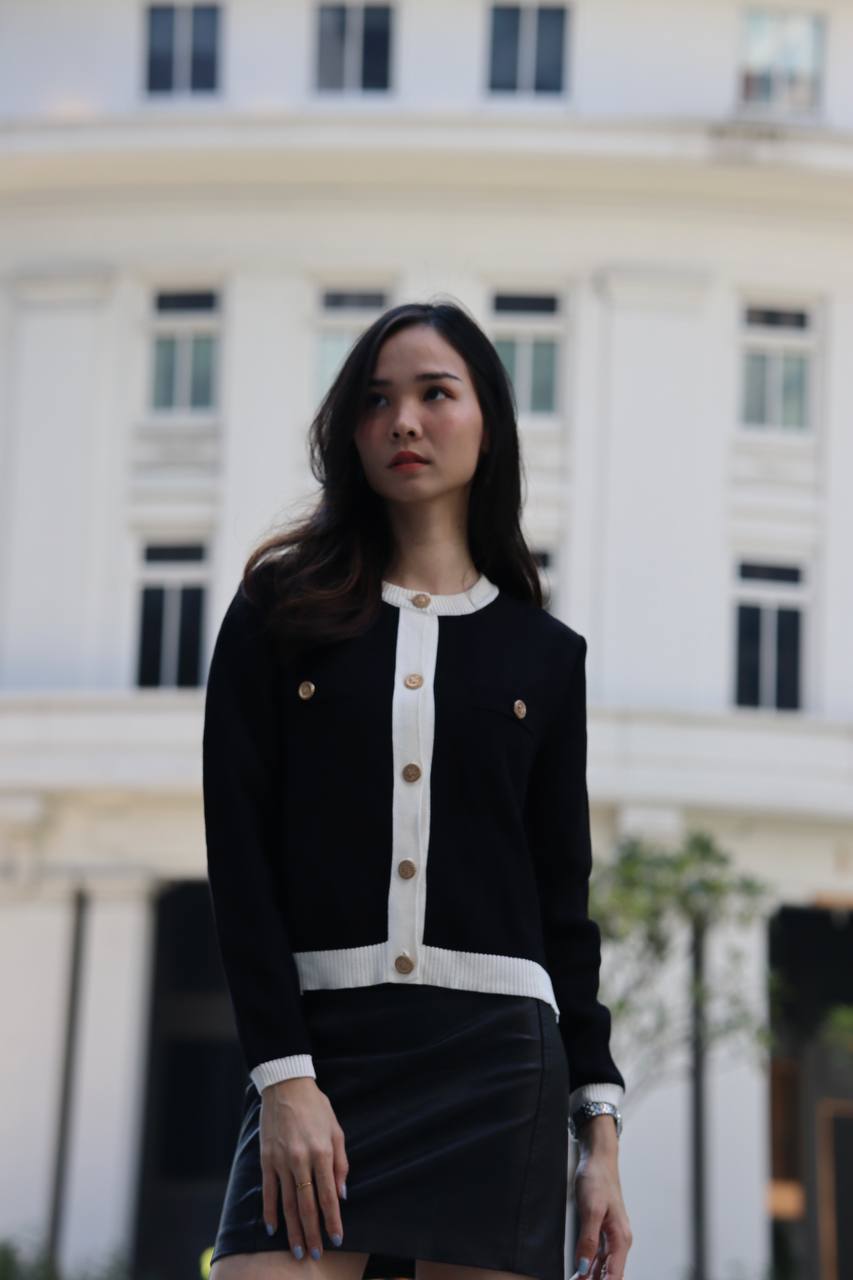 Black Long Sleeve Cardigan